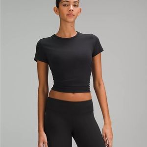 Lululemon All It Takes Nulu Short-Sleeve T-Shirt - black